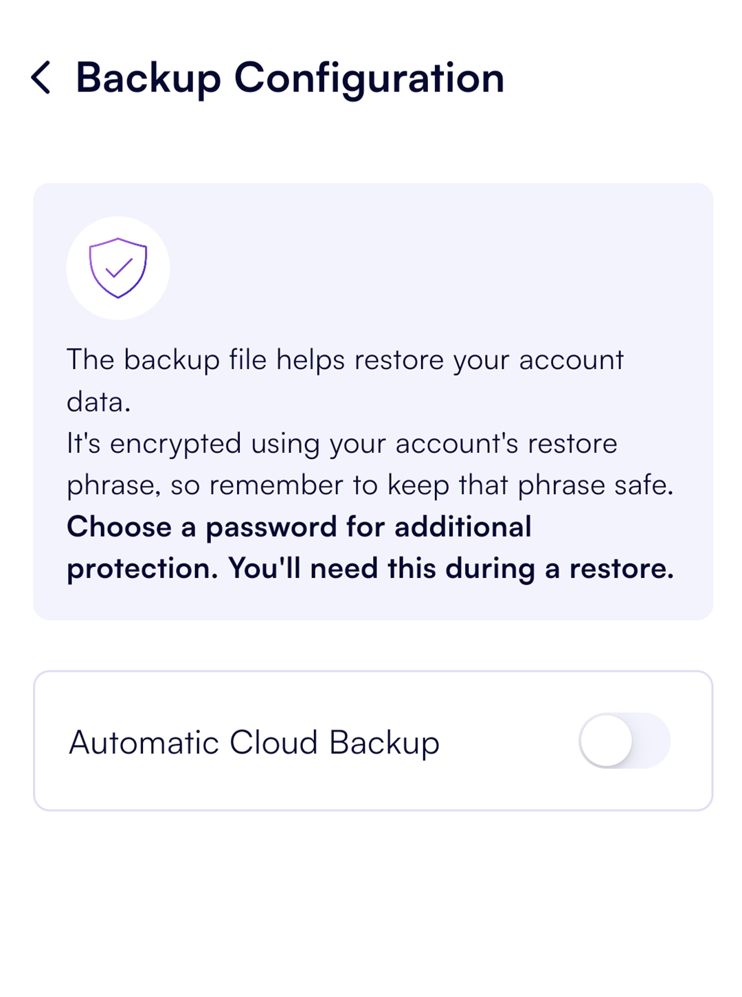 cloud backup